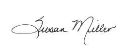 Susan Miller Signature